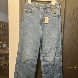 LEVI'S HIGH & LOOSE WIDE LEG JEANS